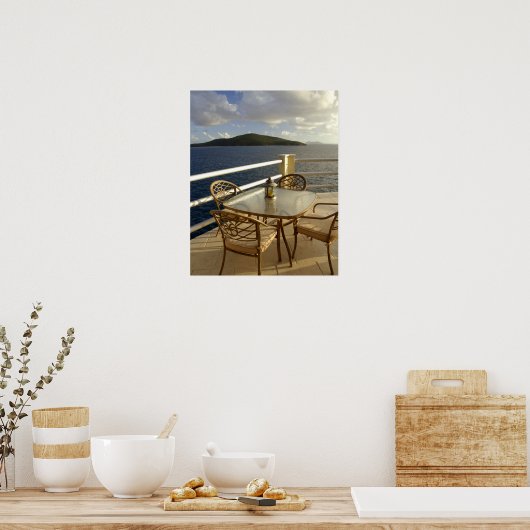 Karibik, U.S. Jungfrau Islands, St. Thomas Ansehen Poster (Küche)