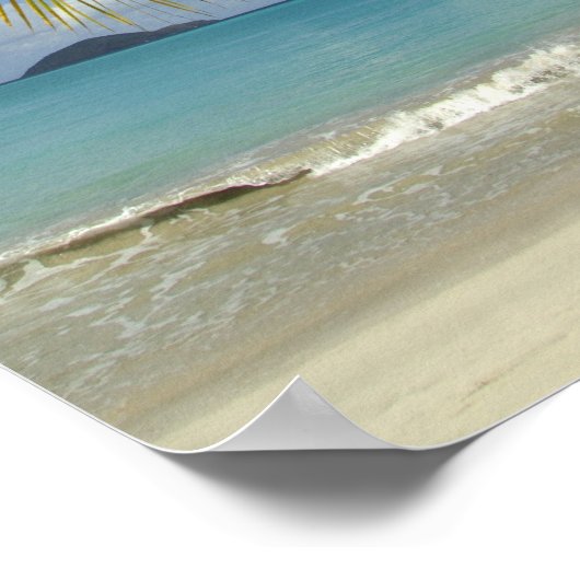 Karibik, U.S. Jungfrau Islands, St.Thomas, Poster (Ecke)