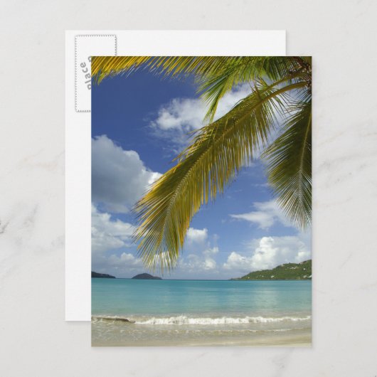 Karibik, U.S. Jungfrau Islands, St.Thomas, Postkarte (Vorne/Hinten)