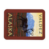 Karibik - Valdez, Alaska Magnet (Horizontal)