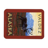 Karibik - Valdez, Alaska Magnet (Horizontal)