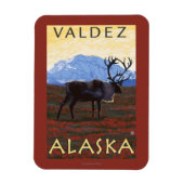 Karibik - Valdez, Alaska Magnet (Vertikal)