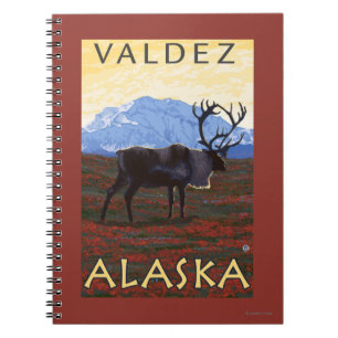 Karibik - Valdez, Alaska Notizblock
