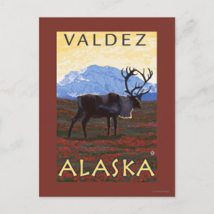 Karibik - Valdez, Alaska Postkarte