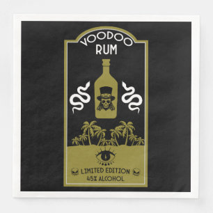 Karibik-Voodoo-Rum Serviette