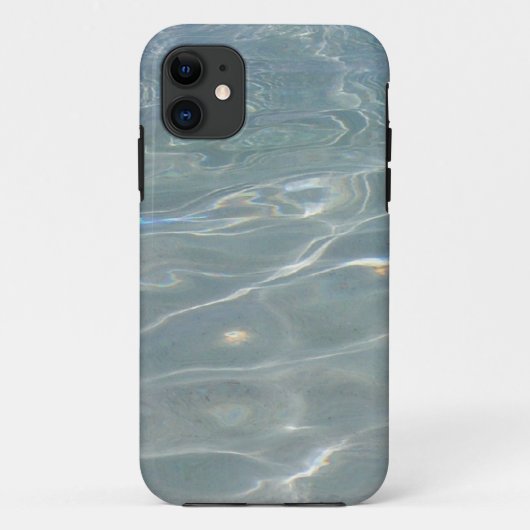 Karibik Wasser Abstrakt blauer Natur Case-Mate iPhone Hülle (Rückseite)
