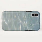 Karibik Wasser Abstrakt blauer Natur Case-Mate iPhone Hülle (Rückseite (Horizontal))