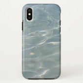 Karibik Wasser Abstrakt blauer Natur Case-Mate iPhone Hülle (Rückseite)
