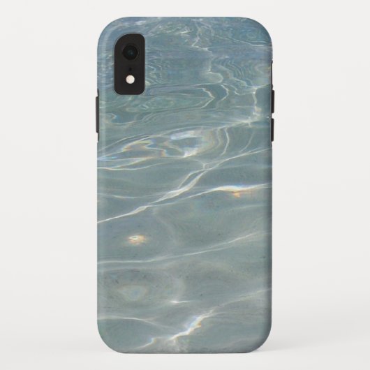 Karibik Wasser Abstrakt blauer Natur Case-Mate iPhone Hülle (Rückseite)