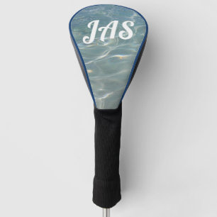 Karibik Wasser Abstrakt blauer Natur Golf Headcover