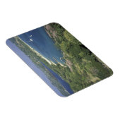 Karibik, Westindien, St. Lucia. Ansicht Magnet (Rechte Seite)