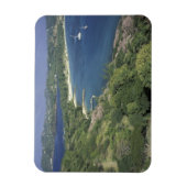 Karibik, Westindien, St. Lucia. Ansicht Magnet (Vertikal)