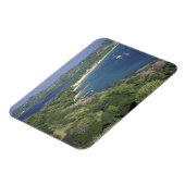 Karibik, Westindien, St. Lucia. Ansicht Magnet (Linke Seite)