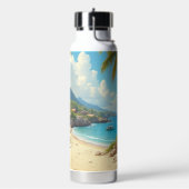 Karibik-Wochenende Trinkflasche (Links)