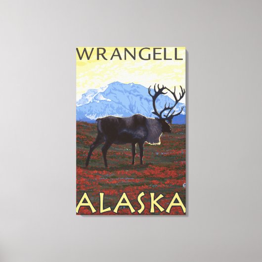 Karibik - Wrangell, Alaska Leinwanddruck (Vorderseite)
