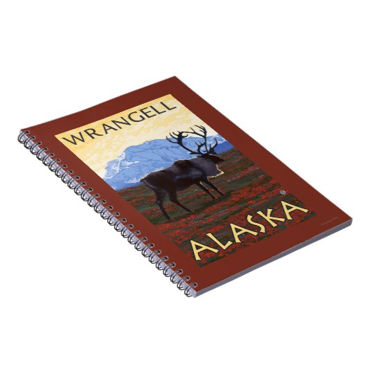 Karibik - Wrangell, Alaska Notizblock (Rechte Seite)