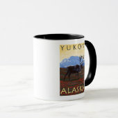 Karibik - Yukon, Alaska Tasse (VorderseiteRechts)
