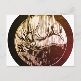 Karibikbaum und Landscaping Postkarte