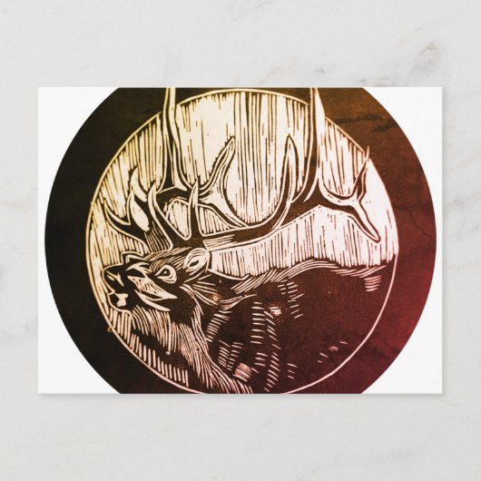 Karibikbaum und Landscaping Postkarte (Vorderseite)