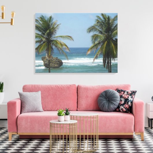 Karibikbild Leinwanddruck (Insitu (Wohnzimmer))