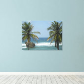 Karibikbild Leinwanddruck (Insitu (Holzboden))