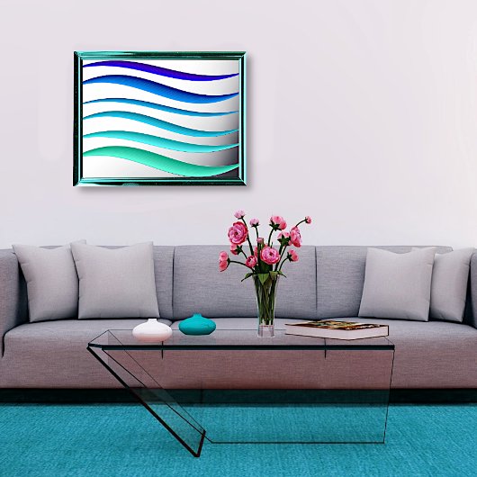 Karibikbourenstücke Foliendrucke