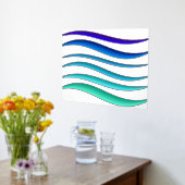 Karibikbourenstücke Foliendrucke (Ablage(Küche))