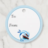 Karibikfahrt Geschenkanhänger (Rückseite)