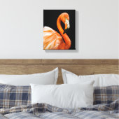 Karibikfalmingo Leinwanddruck (Insitu (Schlafzimmer))