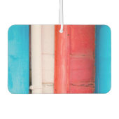 Karibikfarben - abstrakt autolufterfrischer (Vorderseite)