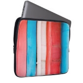 Karibikfarben - abstrakt laptopschutzhülle (Vorne Rechts)