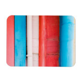 Karibikfarben - abstrakt magnet (Horizontal)