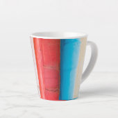 Karibikfarben - abstrakt milchtasse (Rechte Ecke)