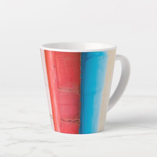 Karibikfarben - abstrakt milchtasse (Rechte Ecke)