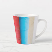 Karibikfarben - abstrakt milchtasse (Rechts)