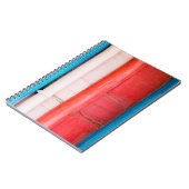 Karibikfarben - abstrakt notizblock (Linke Seite)