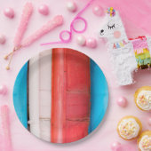 Karibikfarben - abstrakt pappteller (Party)