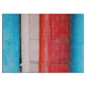 Karibikfarben - abstrakt schneidebrett (Vorderseite)