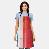 Karibikfarben - abstrakt schürze (Getragen)