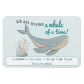 Karibikinseln Kajak Schifffahrt Magnet (Horizontal)