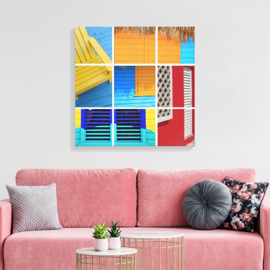 Karibikkollektion Leinwanddruck (Insitu (Wohnzimmer))