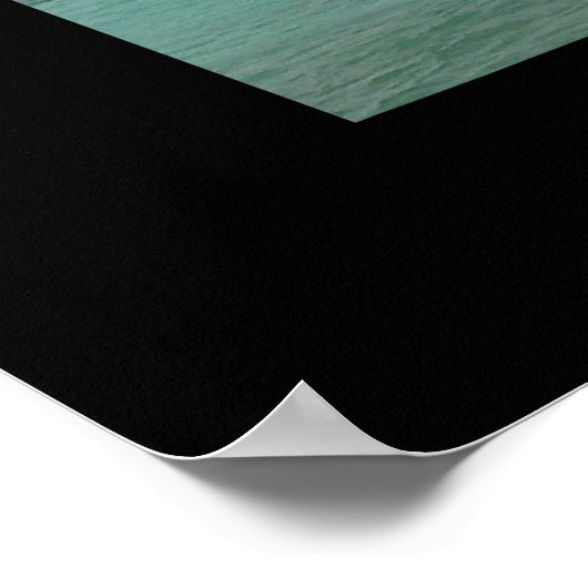 Karibiksee Poster (Ecke)