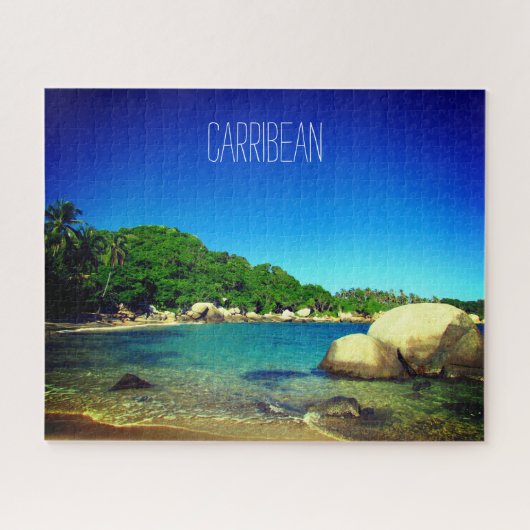 Karibikstrand Puzzle (Horizontal)