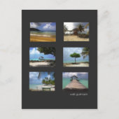 Karibiktraum Postkarte (Vorderseite)