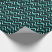 Karibikwellen..... Geschenkpapier (Ecke)