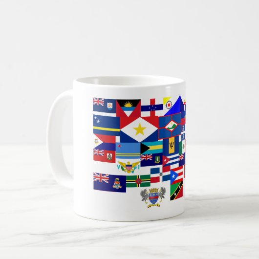 karibisch kaffeetasse (Vorderseite Links)