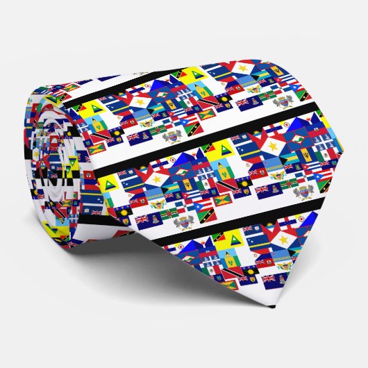 karibisch krawatte (Gerollt)