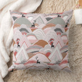 Karibische Berge sienna Kissen (Decke)