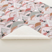 Karibische Berge sienna Sherpadecke (3/4)