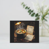 Karibische Fischkopfsuppe Postkarte (Stehend Vorderseite)
